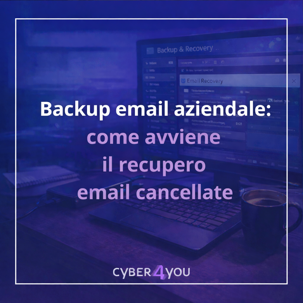 Backup email aziendale: come avviene il recupero email cancellate