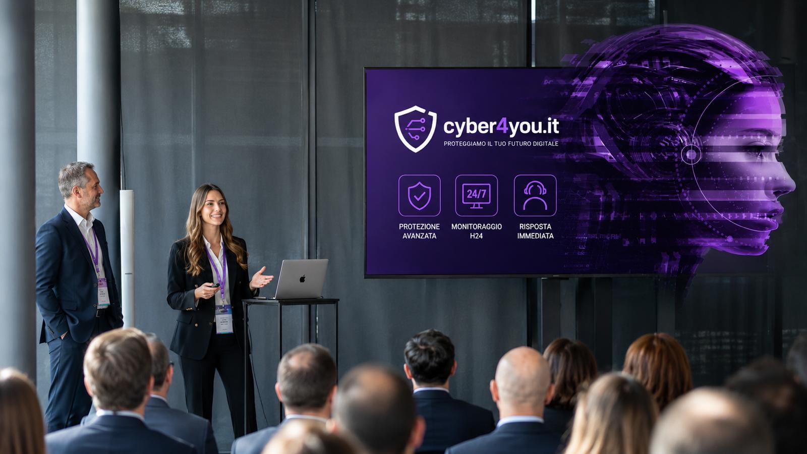 Cyber4you a fianco dei partner durante eventi e presentazioni
