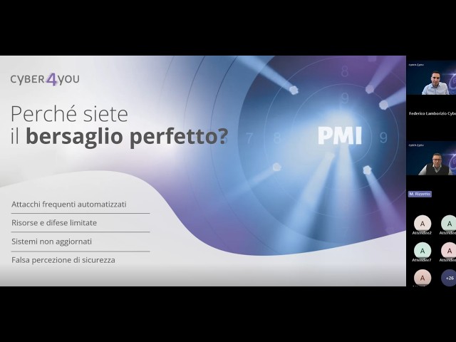 Cyber Security nelle PMI: dal calcolo del rischio alla protezione totale